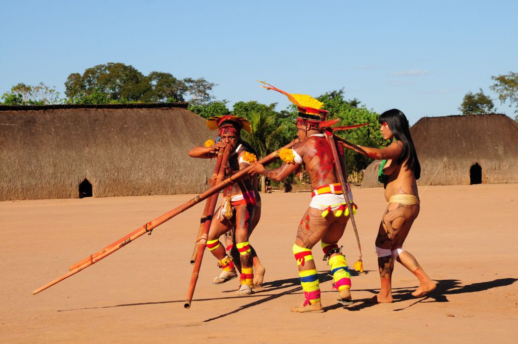 Joueurs de flûte urua