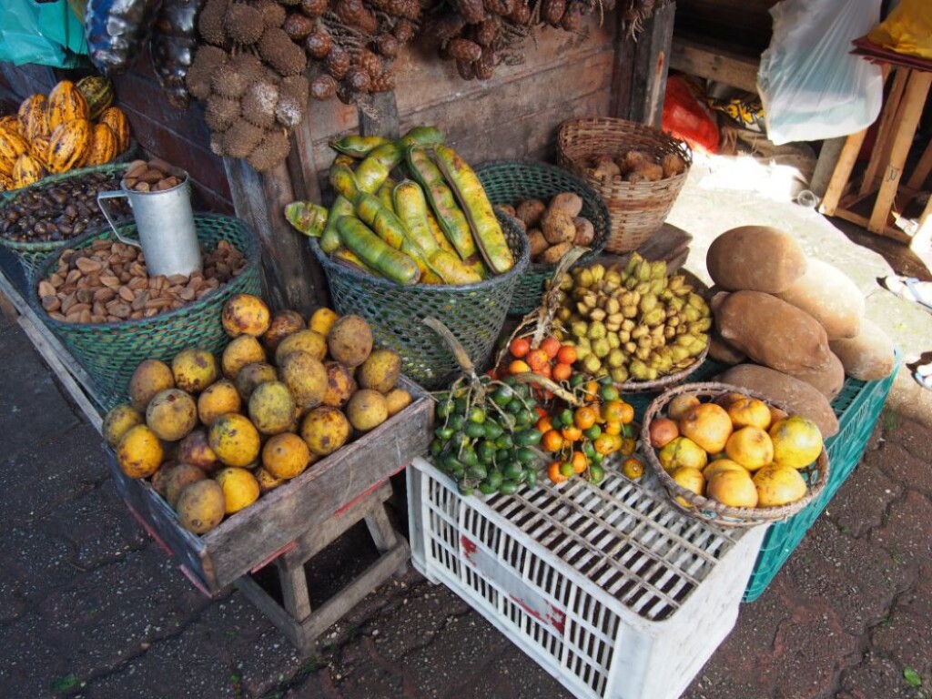 Marché à Belem, Brésil