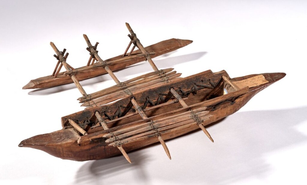 Maquette de pirogue