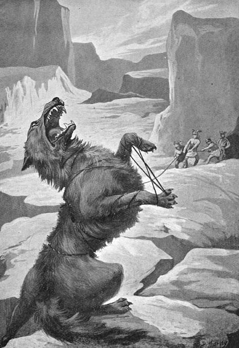 L’enchaînement de Fenrir par les dieux nordiques